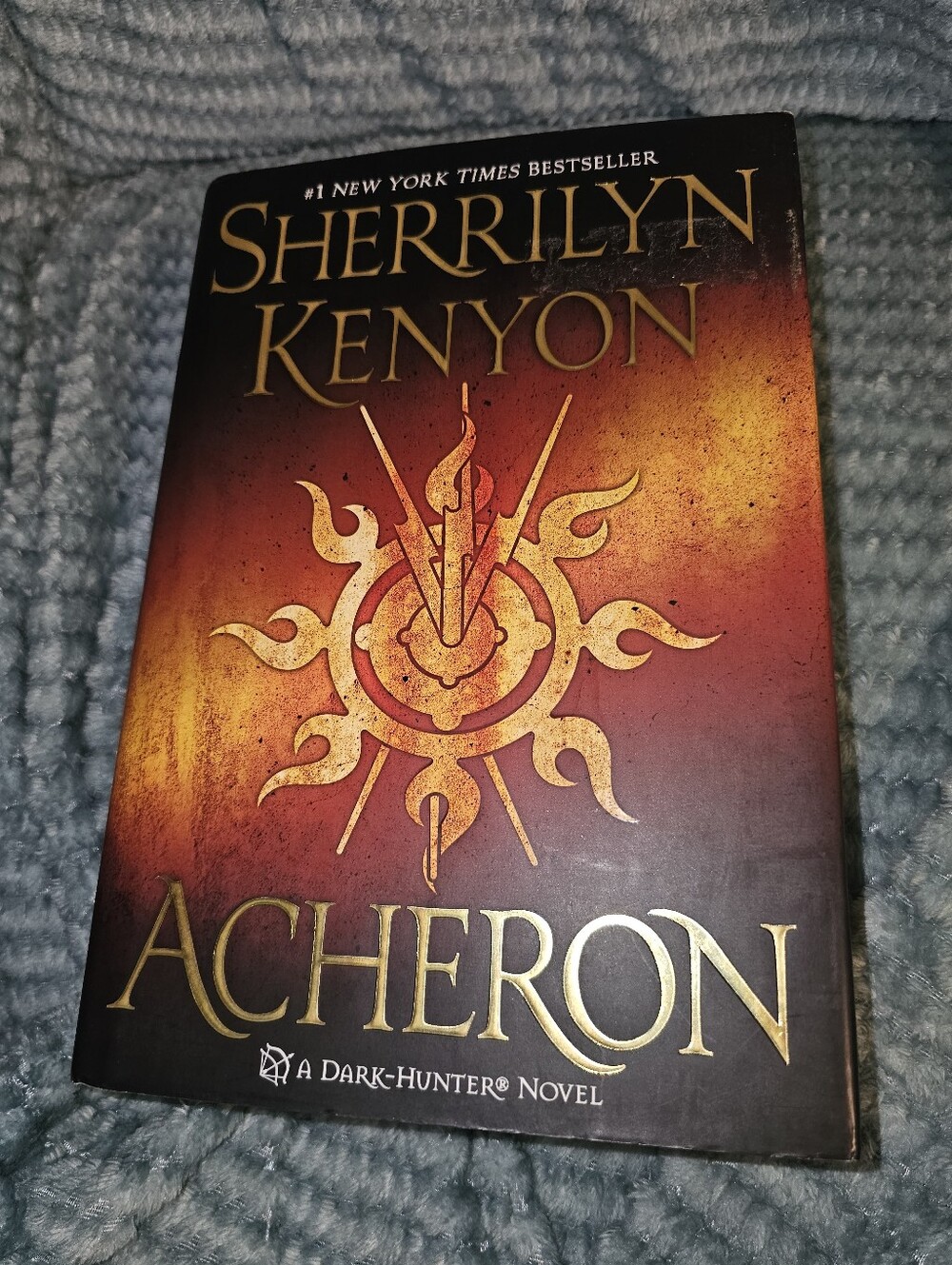 Acheron Hardcover - Gold and Red Cover